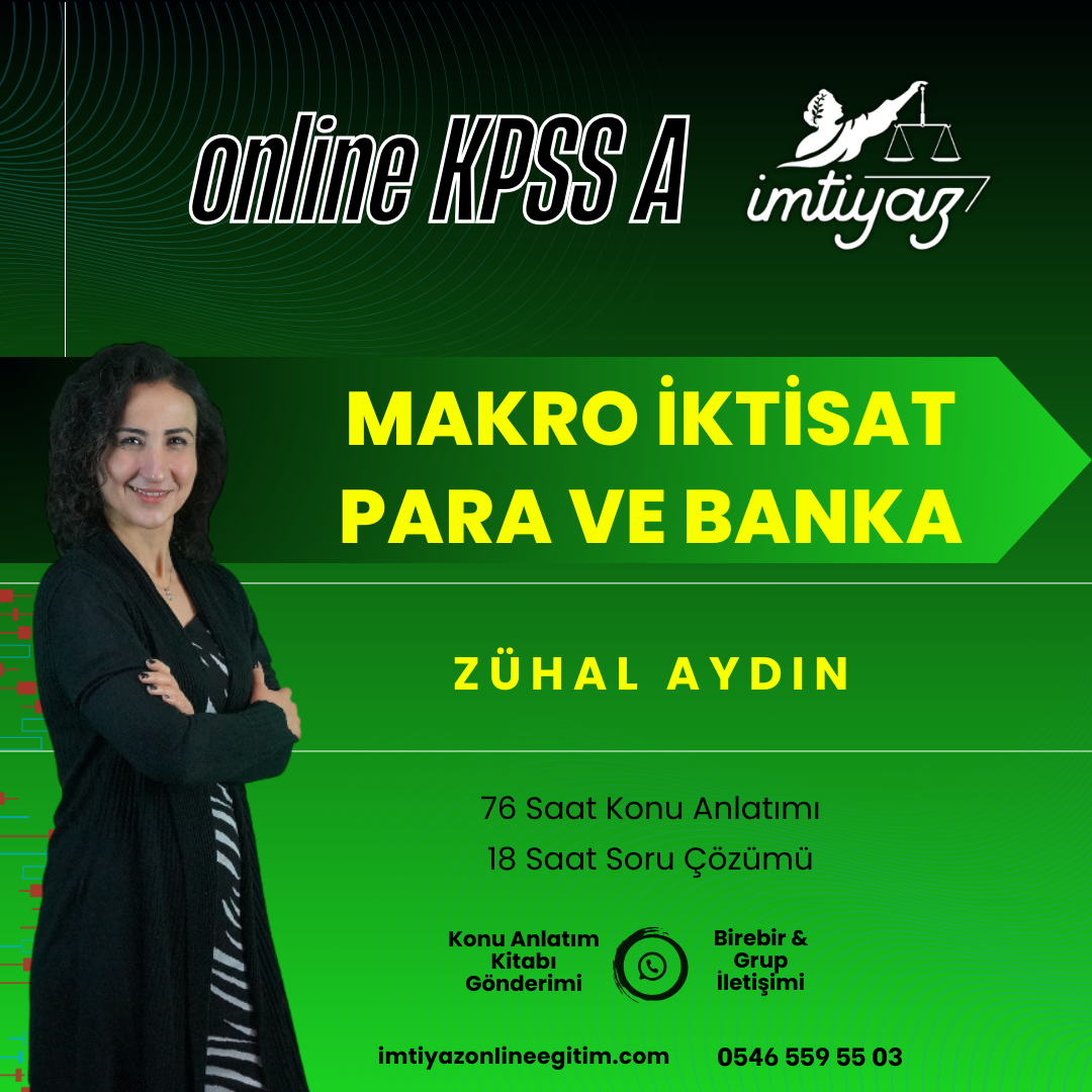 KPSS A - Makro İktisat & Para Ve Banka